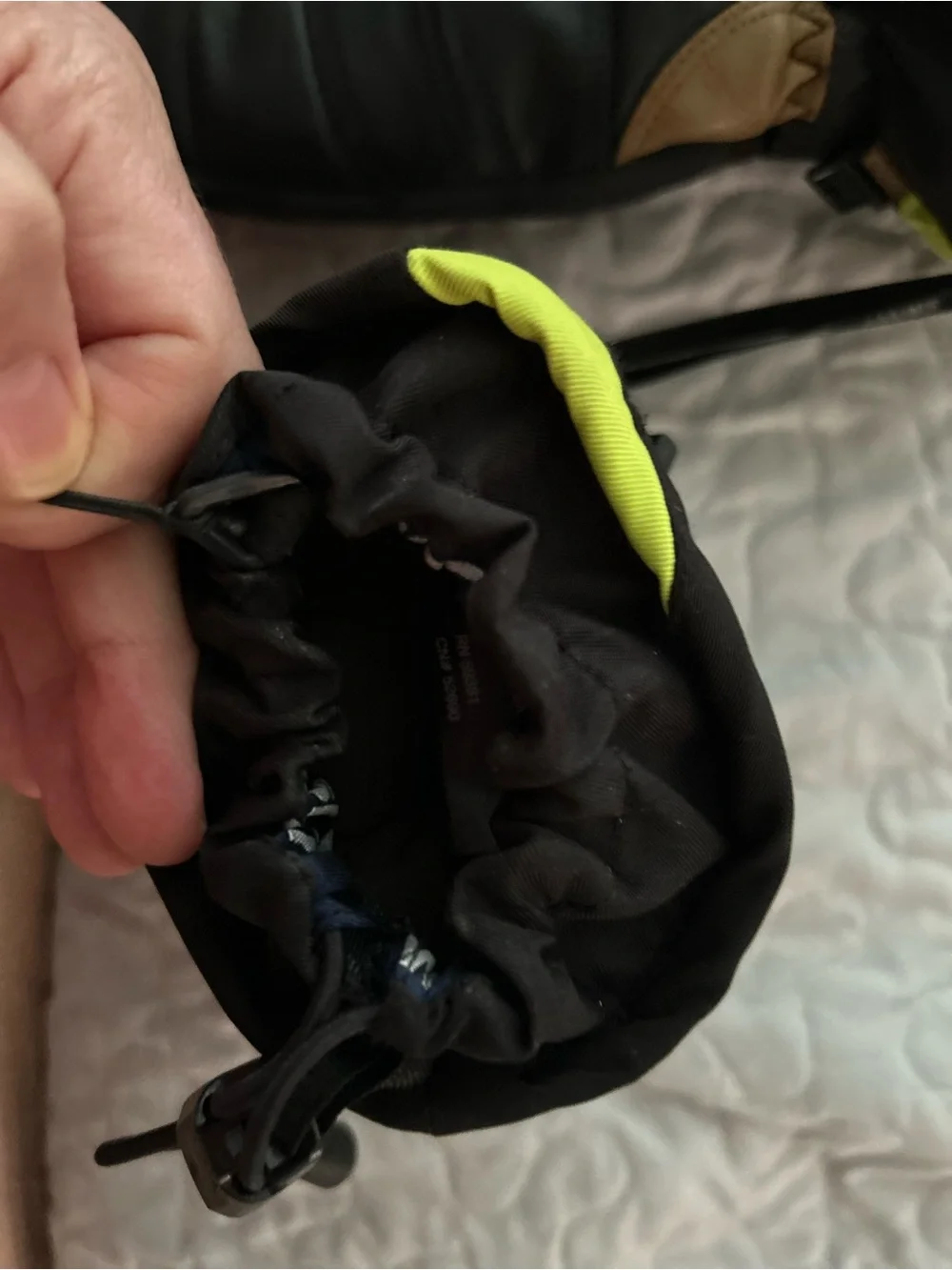 Ski Mittens for Kids - Black & Neon Yellow - SWANY